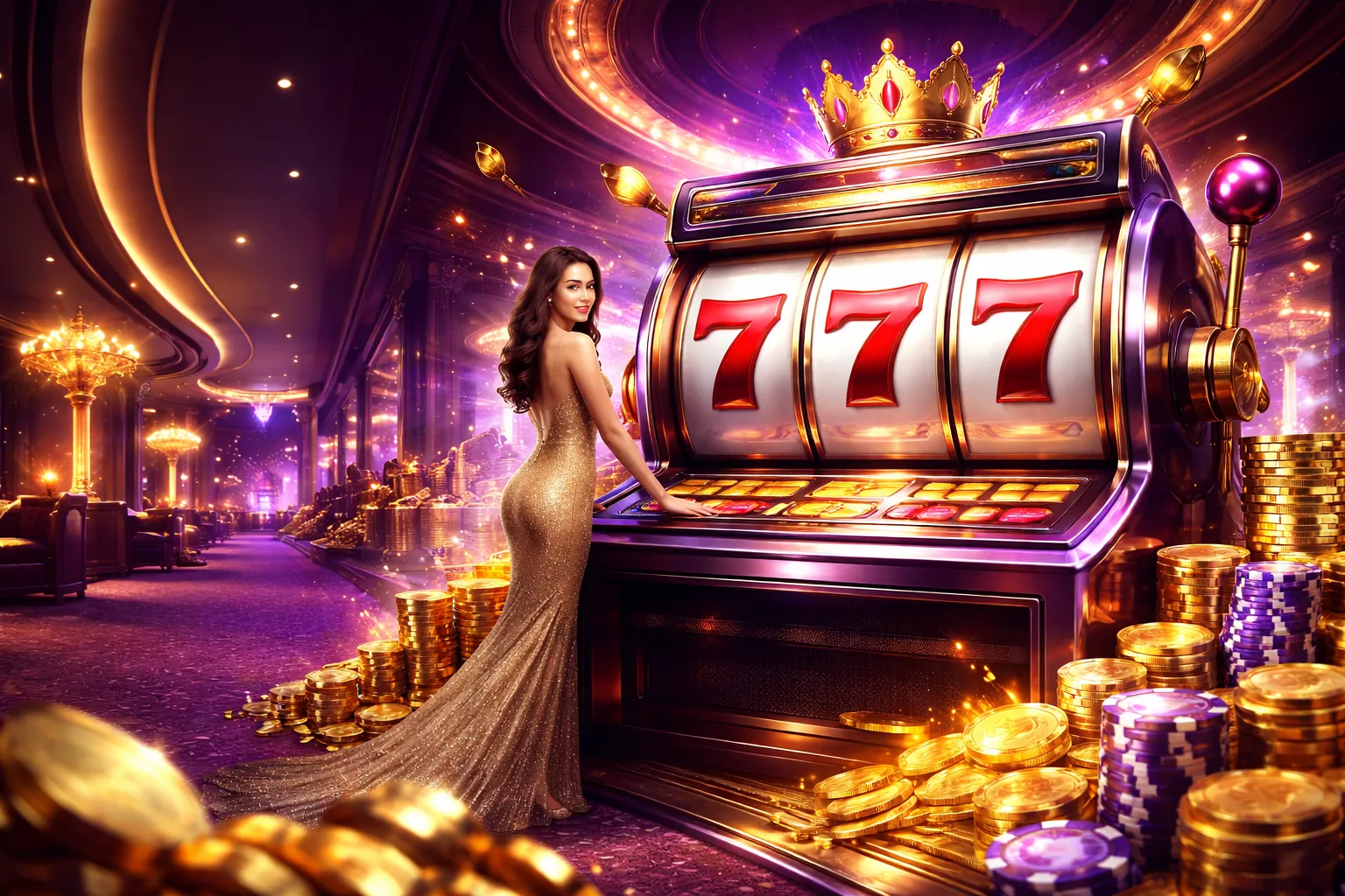 Hình ảnh chính về trò chơi nổ hũ và slot game tại 88clup